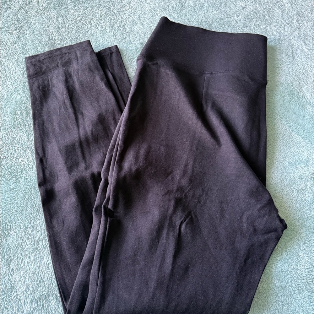 Nine West Classic Black Ponte Leggings